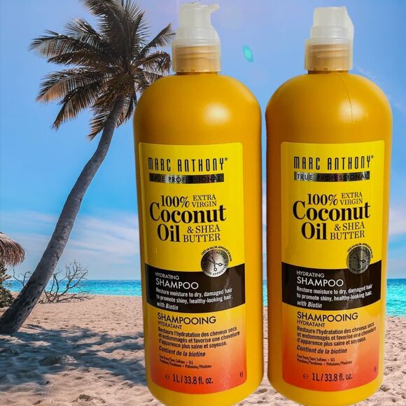 2 Marc Anthony Hydrating & Moisturizing Shampoo with Coconut Oil & Shea Butter - Picture 1 of 2